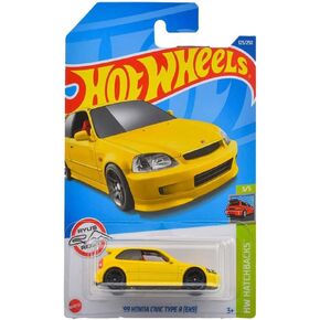 Hot Wheels 2022 - '99 Honda Civic Type R [EK9] - HW Hatchbacks - Yellow