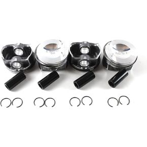 Otobaijeni Replace OE 06H107065DM 4pcs Upgraded Piston Set Fit For VW Tiguan A4 A5 Quattro Q5 Q3 2.0TSI 2.0L Φ23mm