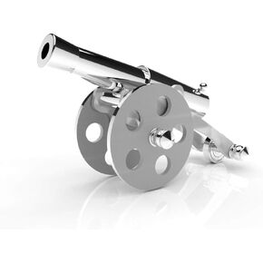 New Super Mini Stainless Steel Handcrafted Napoleon Mini Cannon Model Rare Military Collection