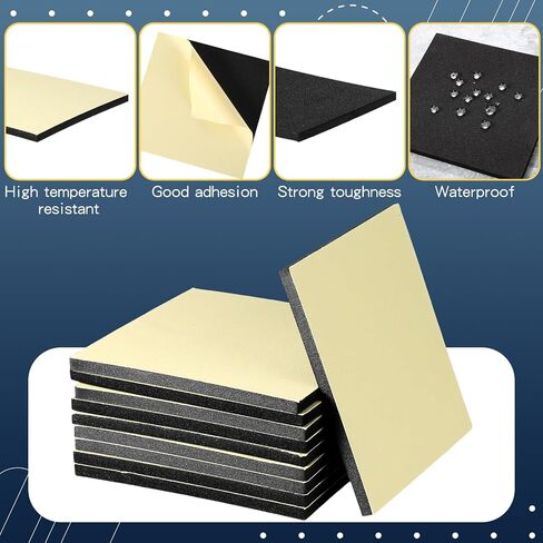 10 Pieces Adhesive Sticky Pads for Road Reflectors 4 Inch Easy Installation Driveway Reflector Markers Tape Glue for Reflector Markers for Street, Pavement and Asphalt in Saudi Arabia