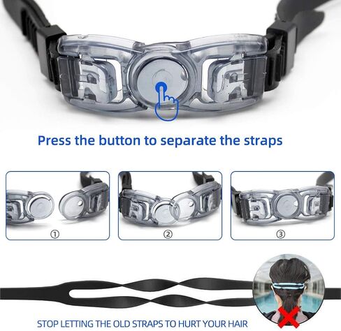 Swimming Goggles Swimming Cap Set Swim Glasses Silicone Swim hat Pack for Adults with Anti Fog Glasses for Swimming in Saudi Arabia