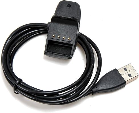 شاحن بمشبك شحن لـ Garmin TT15Mini T5Mini TB10 PT10 PT6 لسلسلة Garmin Sport PRO 3/4 بوصة حزام طوق لسلسلة Garmin Delta (مشبك شاحن فقط) in Saudi Arabia