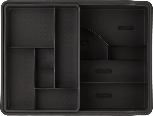 صينية تنظيم الأدراج غير المرغوب فيها الأصلية المكونة من 23 مقصورة من Madesmart، صندوق تخزين بلاستيكي متعدد الأغراض للأدراج، جرانيت in Kuwait