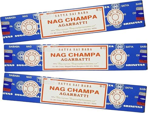 Satya AasthaIncense Sticks for Outdoor Indoor Bedroom Worship Fragrance Stick for Positivity, Meditation, Relaxation, Yoga, Healing (15grams x 3 Packs) in Saudi Arabia