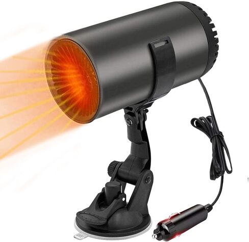 Portable car Heater 12V 150W car car Heater defroster Plug into Cigarette Lighter Windshield defroster in Kuwait