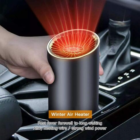 Portable car Heater 12V 150W car car Heater defroster Plug into Cigarette Lighter Windshield defroster in Kuwait