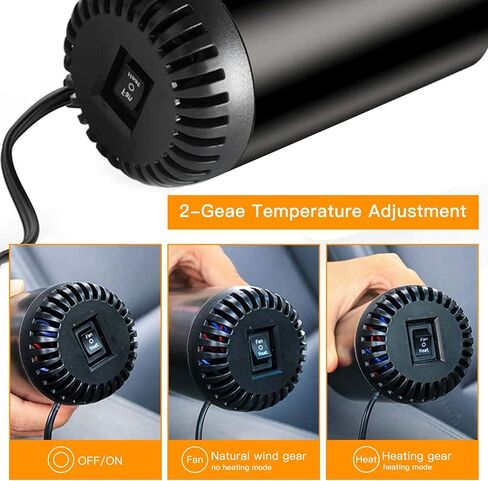 Portable car Heater 12V 150W car car Heater defroster Plug into Cigarette Lighter Windshield defroster in Kuwait