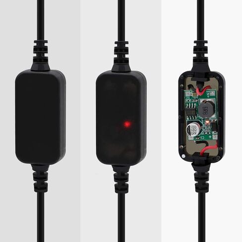 USB إلى مقبس ولاعة السجائر، USB A ذكر إلى 12 فولت مقبس ولاعة السجائر في السيارة أنثى كابل محول الطاقة 3.94FT (2 حزمة) in Kuwait