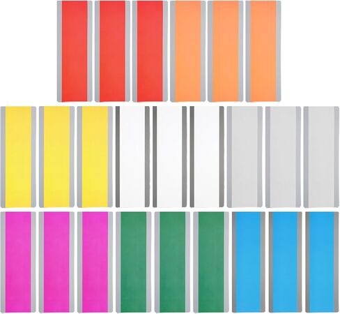PATIKIL Guided Reading Strips, 8pcs Tracking Highlight Colored Overlay Bookmark Reduce Visual Stress Teacher Teaching Supplies for Classroom, 8 Colors in Kuwait