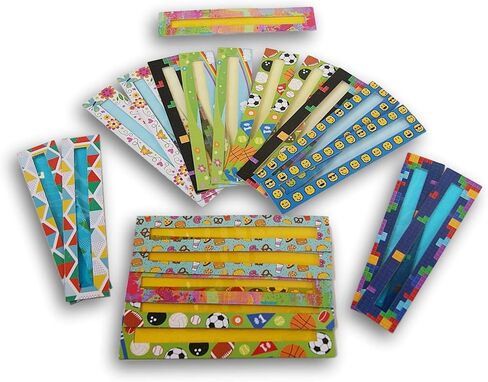 Beginner Reading Highlighters - Overlay Reading Tracking Rulers, Reduce Visual Stress - 20 Count in Saudi Arabia