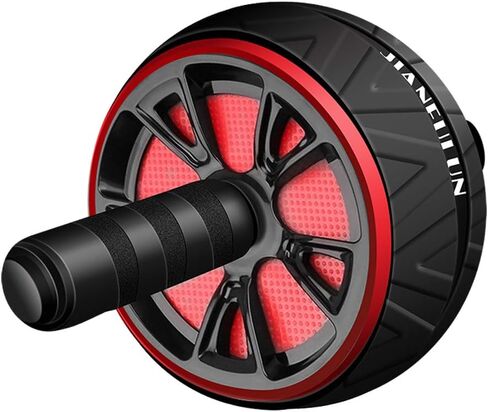 Lavonna Ab Wheel Roller With Knee Pad, Ultra-Wide Ab Roller Wheel for Abs Workout, Abs Workout Equipment for Abdominal & Core Strength Training, Home Gym Equipment for Men Women Abdominal Roller in Saudi Arabia
