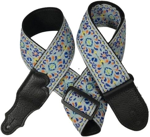 2" Retro Folk Guitar Strap in Saudi Arabia