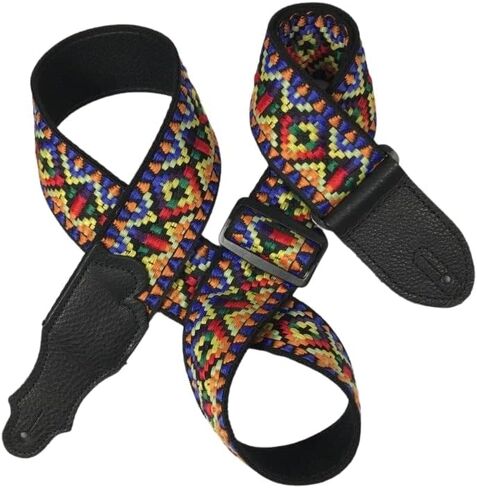 2" Retro Folk Guitar Strap in Saudi Arabia