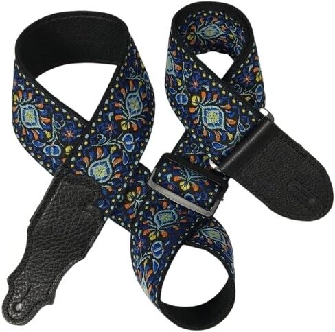 2" Retro Folk Guitar Strap in Saudi Arabia