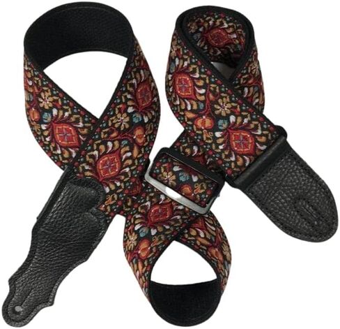 2" Retro Folk Guitar Strap in Saudi Arabia