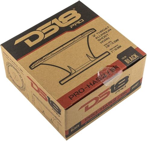 DS18 PRO-HA52/BK 2" 100° Throat Aluminum Bolt On Short Horn (Black) in Saudi Arabia