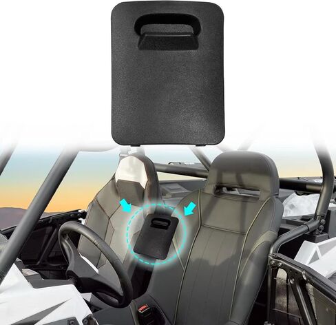 لوحة وصول محرك SHINJEW متوافقة مع Polaris RZR 4 900، S 1000، XP 4 1000، XP Turbo، Trail S 900، Trail S 1000، Ranger XP 1000 Accessories 2014-2022 (أسود، قطعة واحدة) in Kuwait