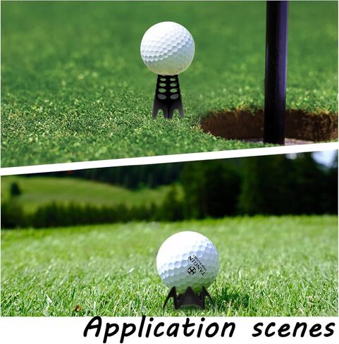 EROMAP Golf Simulator Tees, Indoor Golf Tees Golf Mat Tees Plastic Golf Tees Practice Golf Tees, Tall + Short (18Pcs) in Saudi Arabia