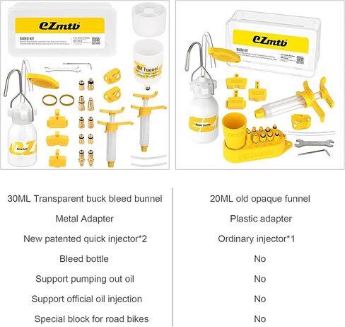 Bleed Kit for Shimano Hydraulic Disc Brakes,Pro Bicycle Brakes Service Kit, Bleed Set with Hydraulic Mineral Oil 60ml for Disc Brake Perfect Bleeding of The Bicycle Brake in Kuwait