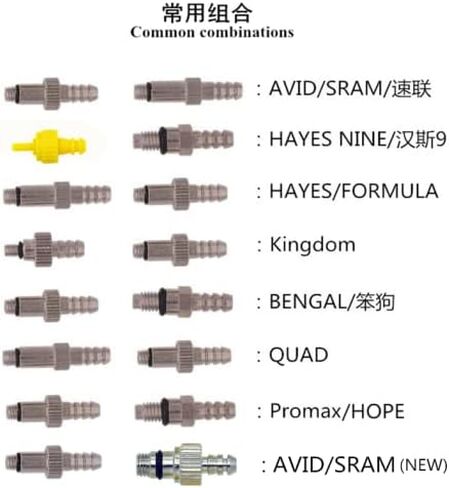 Bicycle Brake DOT Oil Bleed Kit for AVID Sram Formula Hayes Bngal Hope Quad Kingdom Promax Hydraulic Disc Tools in Saudi Arabia