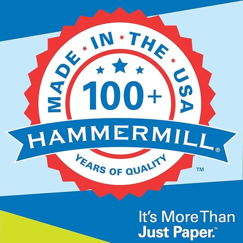ورق Hammermill، ورق طباعة ليزر ممتاز مقاس 8.5 × 11، حجم الحروف، 3 فتحات، ورق 24 رطل، 98 ساطع، 1 رزمة / 500 ورقة (107681R) in Kuwait