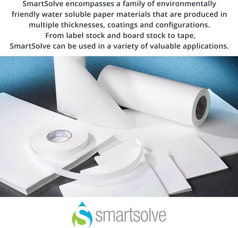 3 pt. Water-Soluble Paper | Dissolves Quickly in Water | Biodegradable | Eco-Friendly | Printer Compatible | Crafts, Drawing, Notes | Letter Size, 8.5" x 11" | Pack of 10 White Sheets in Saudi Arabia