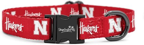 Nebraska Cornhuskers Collars and Leashes | Officially Licensed | Fits All Pets! (Extra Small Collar) in Saudi Arabia