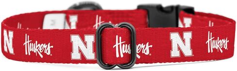Nebraska Cornhuskers Collars and Leashes | Officially Licensed | Fits All Pets! (Extra Small Collar) in Saudi Arabia