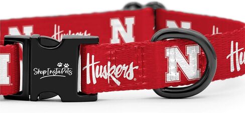 Nebraska Cornhuskers Collars and Leashes | Officially Licensed | Fits All Pets! (Extra Small Collar) in Saudi Arabia