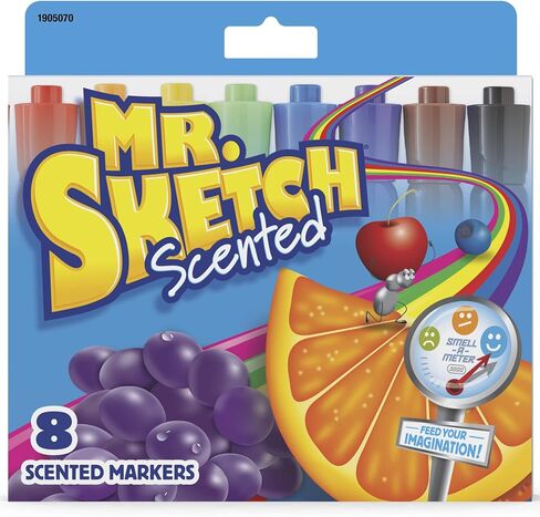 Mr. Sketch® Scented Markers, Assorted Colors, Set Of 8 in Kuwait