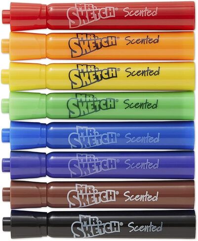 Mr. Sketch® Scented Markers, Assorted Colors, Set Of 8 in Kuwait