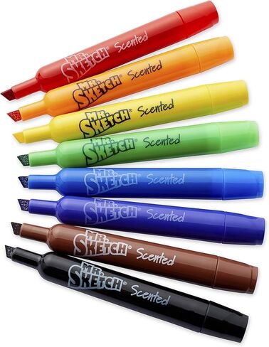 Mr. Sketch® Scented Markers, Assorted Colors, Set Of 8 in Kuwait