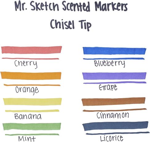 Mr. Sketch® Scented Markers, Assorted Colors, Set Of 8 in Kuwait