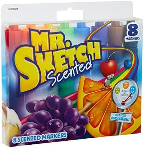Mr. Sketch® Scented Markers, Assorted Colors, Set Of 8 in Kuwait