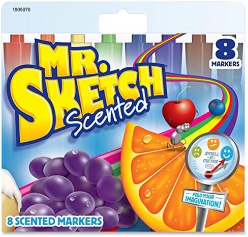 Mr. Sketch® Scented Markers, Assorted Colors, Set Of 8 in Kuwait