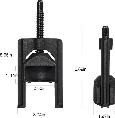E-cowlboy Universal U Joint Puller 10105 شديد التحمل للسيارات والشاحنات الخفيفة والآلات الزراعية (الفئة 1-3) in Saudi Arabia