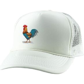 ALLNTRENDS McDo Burger Fast Food Embroidered Trucker Hat Adult Baseball Cap Adjustable Snapback