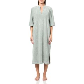 Barefoot Dreams® CozyTerry® Placket Caftan, Beach Glass, X-Large