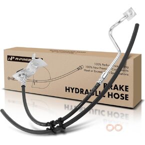 A-Premium Front Driver Brake Hydraulic Hose Compatible with Select Ford Models - For F-250 Super Duty/F-350 Super Duty 1999-2001, 4WD, with Automatic Locking Hubs - Replace# F81Z2078KA
