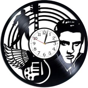Vinyl Record Wall Clock 12 Inch Elvis