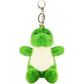 Cute Plush Keychain Dinosaurs Stuffed Animal Keychain for Handbag Purse Backpack Car Keys