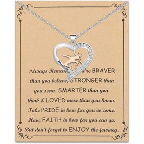 BNQL Wrestling Necklace for Women Wrestling Gifts Wrestling Jewelry Wrestler Gifts Wrestling Lover Gifts Inspirational (wrestling necklace)