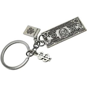 European and American vintage portrait keychain design, personalized gift keyring, fashionable pendant