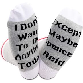 2 PAIRS Criminal Inspired Gift TV Show Novelty Causal Socks