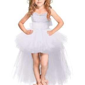 اليدوية الفتيات توتو اللباس مرحبا منخفضة زهرة عيد ميلاد زي تول اللباس الاطفال الزفاف وصيفه الشرف مهرجان حفلة موسيقية ثوب رسمي in Kuwait