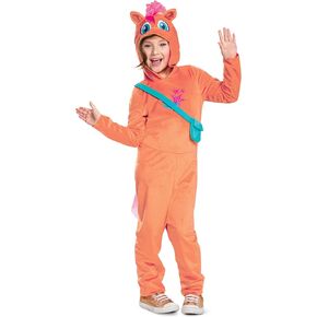 Disguise Girls Sunny Starscout Costume for Kids, Official My Little Pony Hooded Jumpsuit Costume