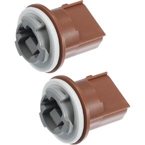 Motoforti Tail Brake Light Lamp Bulb Socket Holder 4011101 for Polaris ATV SPORTSMAN 500 570 EFI RZR 570 800 XP 900 Plastic Brown (Set of 2) Long-lasting