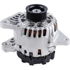 FEIDKS 11610 Alternator 90 Amp, 6-Groove Pulley Compatible with Hyundai Elantra 11-17, Elantra Coupe 13-14, Elantra GT 13-17, Kia Soul 12-13, Forte 14-16, Forte Koup 14-16, Forte5 14-16