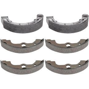 OCPTY Brake Shoes Fit for 2000 01 02 2003 for Honda Rancher 350 TRX350 for TM 2x4 S, 2004 05 06 2007 for Honda Rancher 400 TRX400FA 4x4 AT