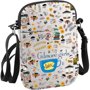 JNIAP TV Show Merchandise Lorelai Gilmore Crossbody Bag Luke’s Fans Gift For Mom Daughter Friend